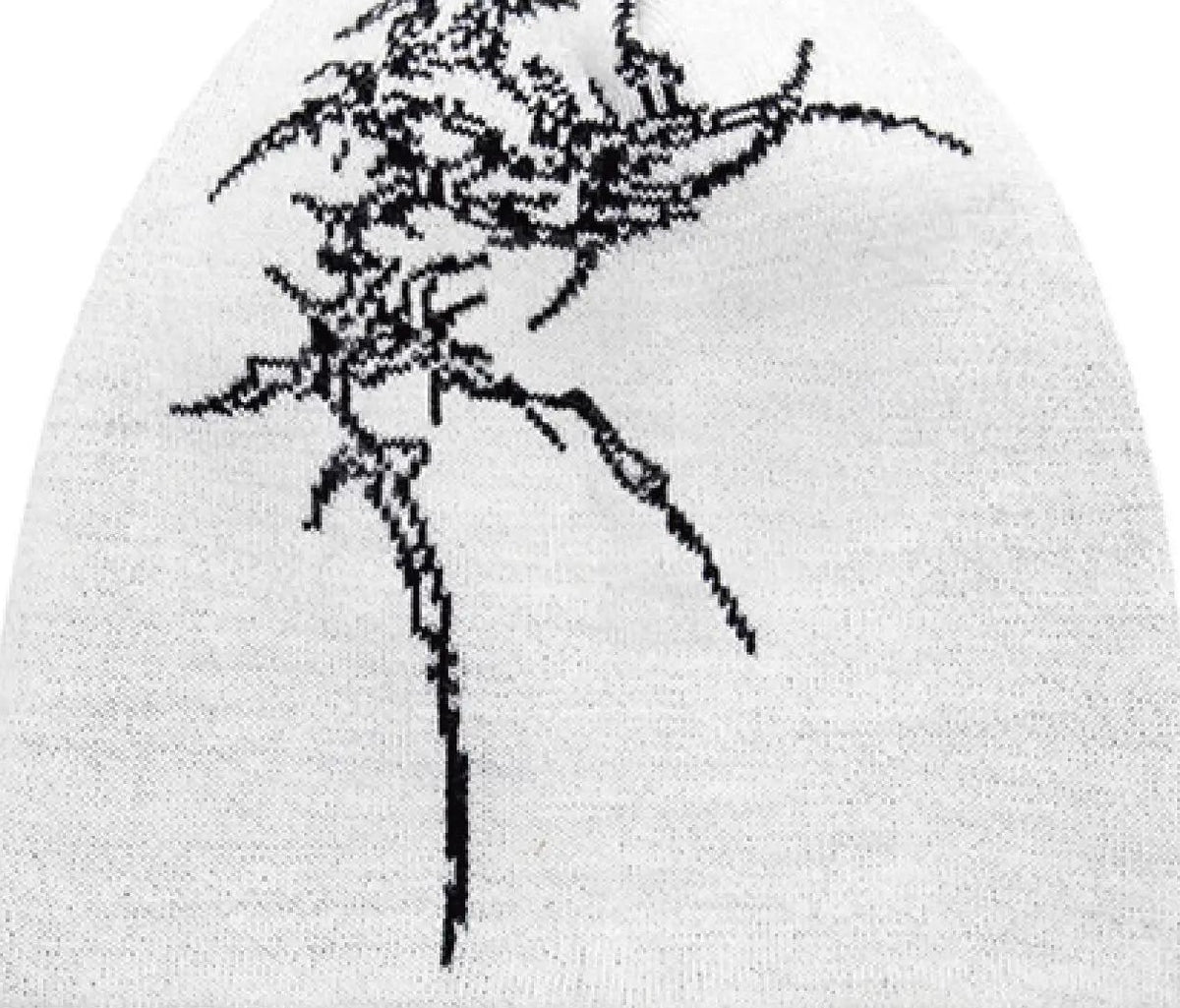 ORGANIC BONE PRINT KNIT HAT