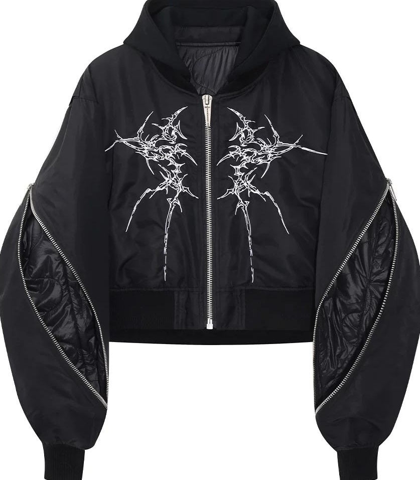 ORGANIC BONE PRINT JACKET