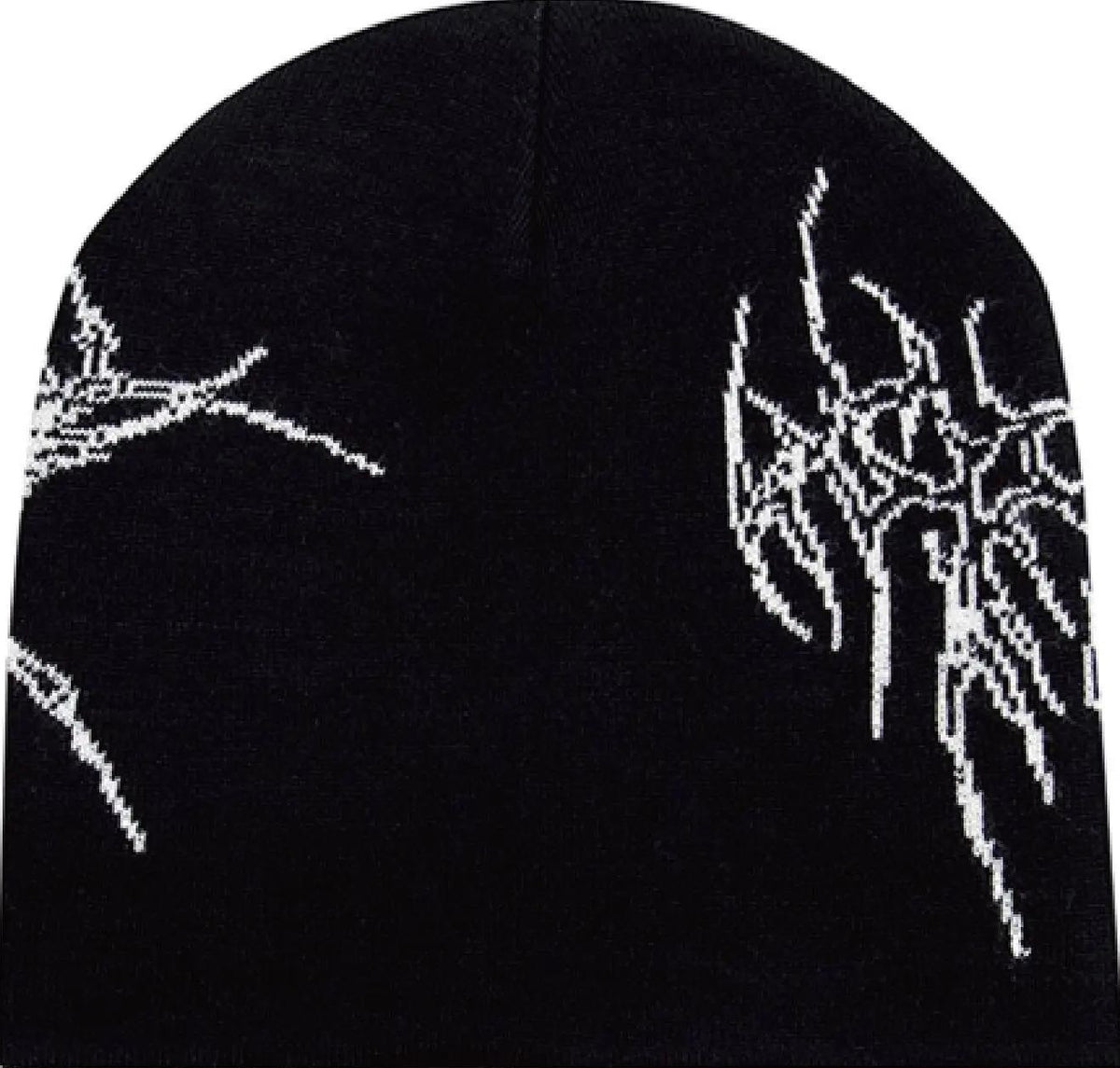 ORGANIC BONE PRINT KNIT HAT