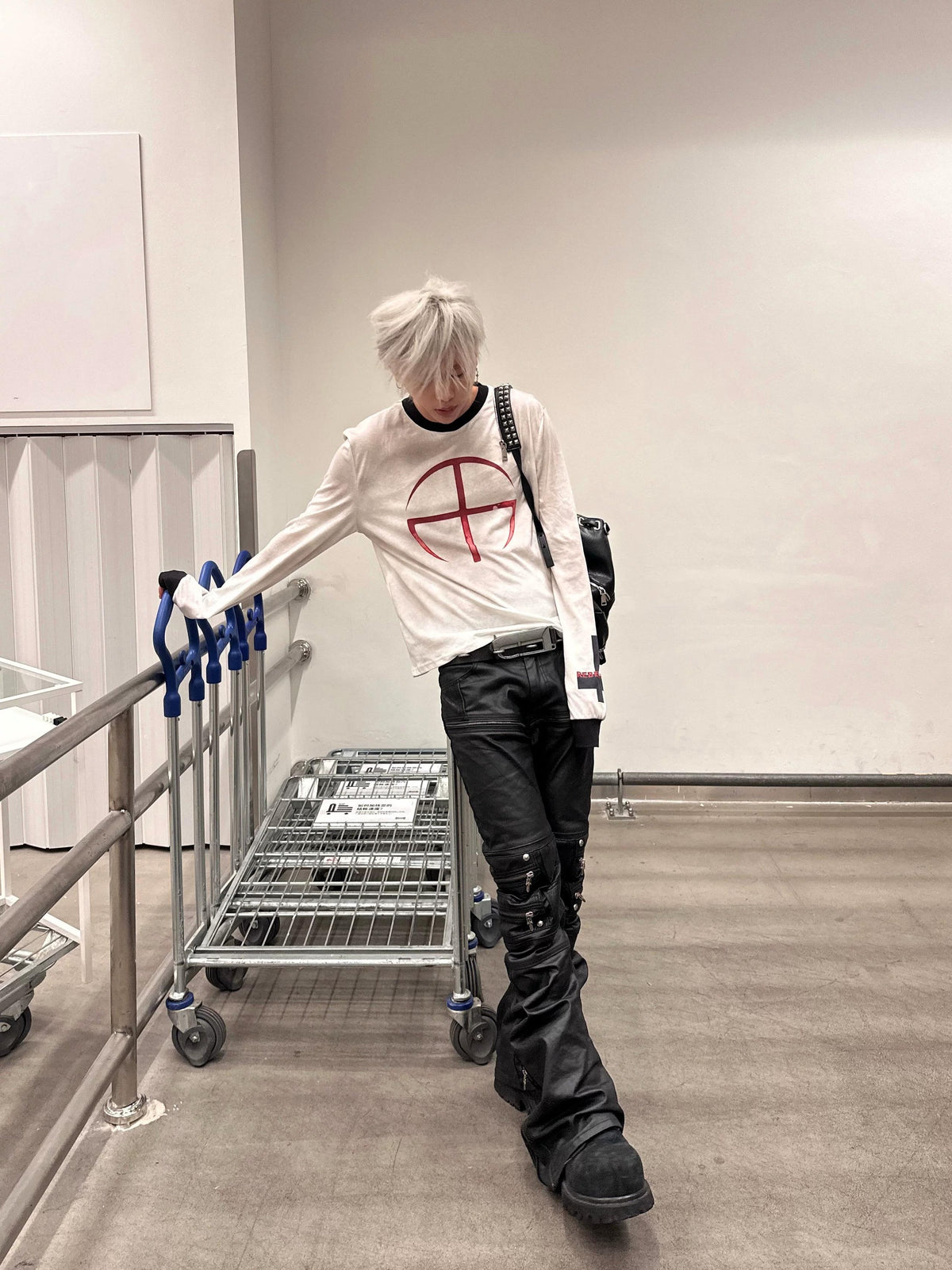 PRINTED SLEEVE LENGTH TEE