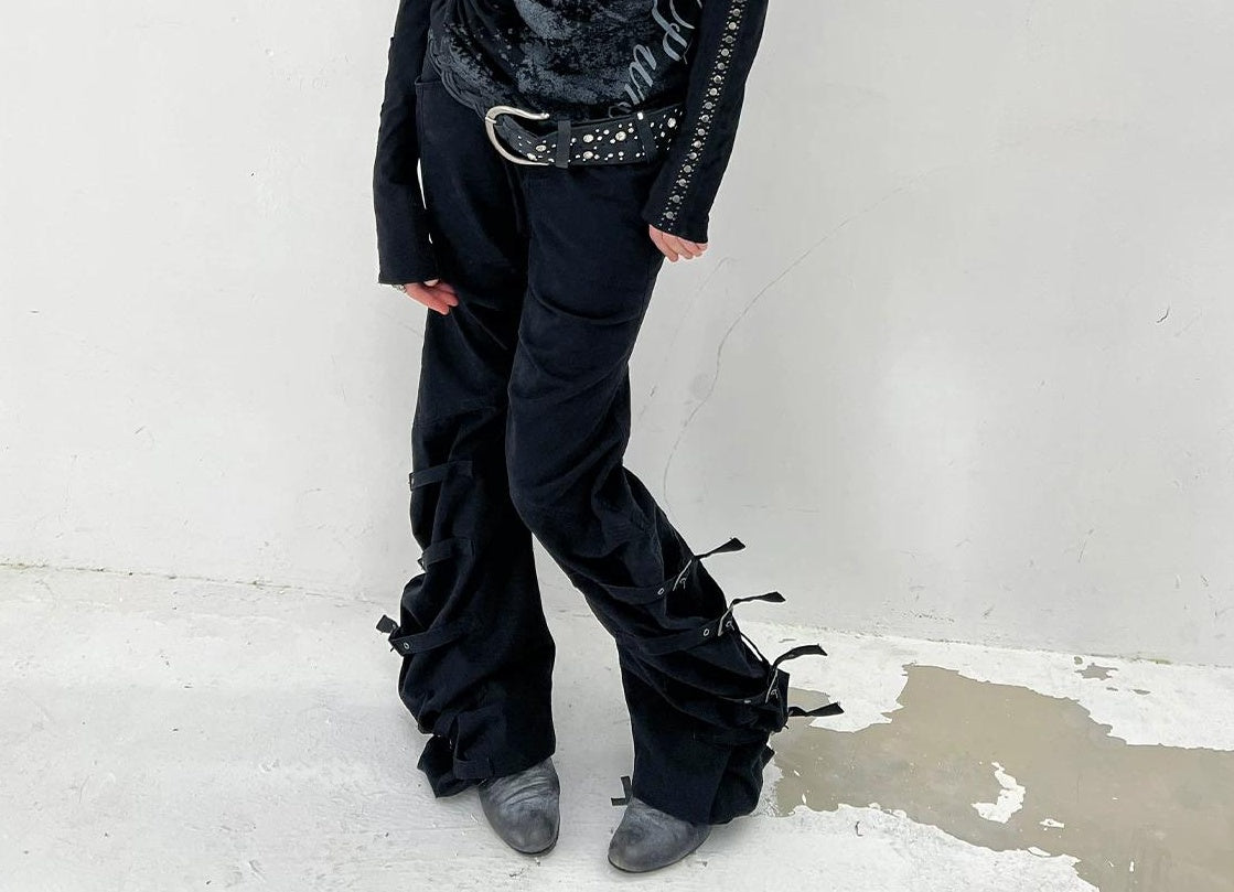 ダブルパンチグラフィックロングスリーブTシャツ