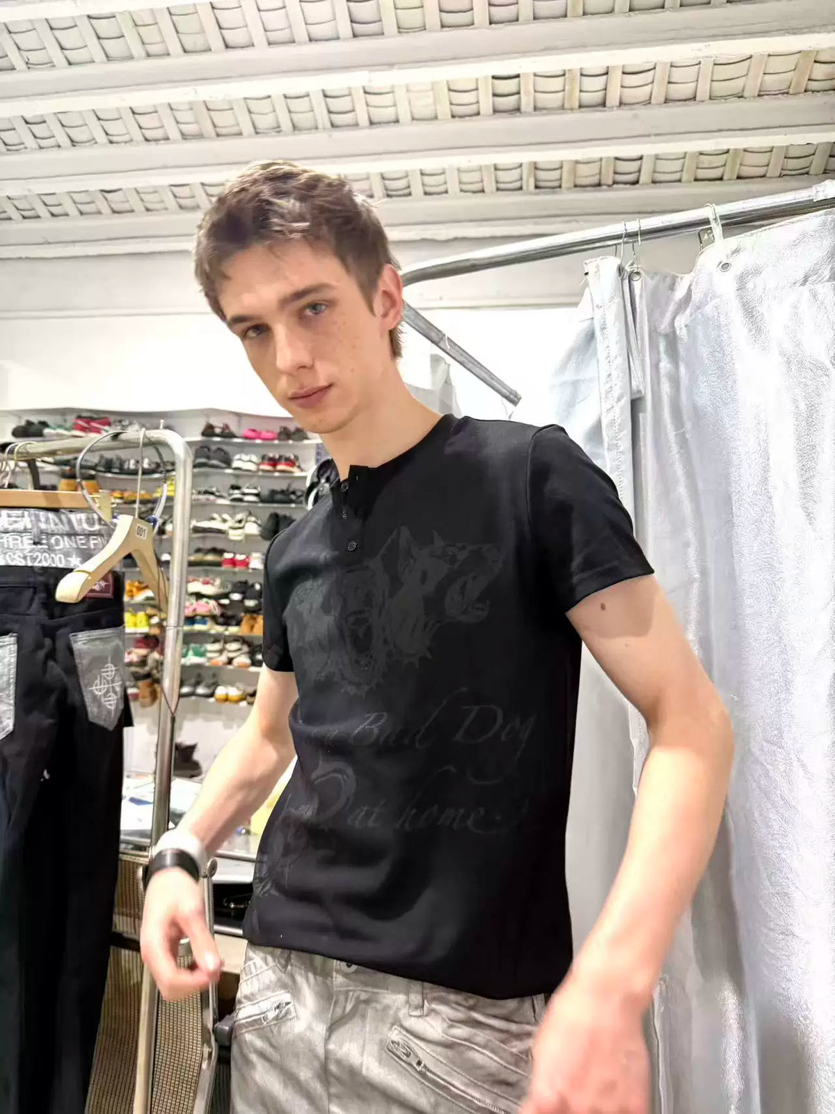 DARK THORN PRINT T-SHIRT