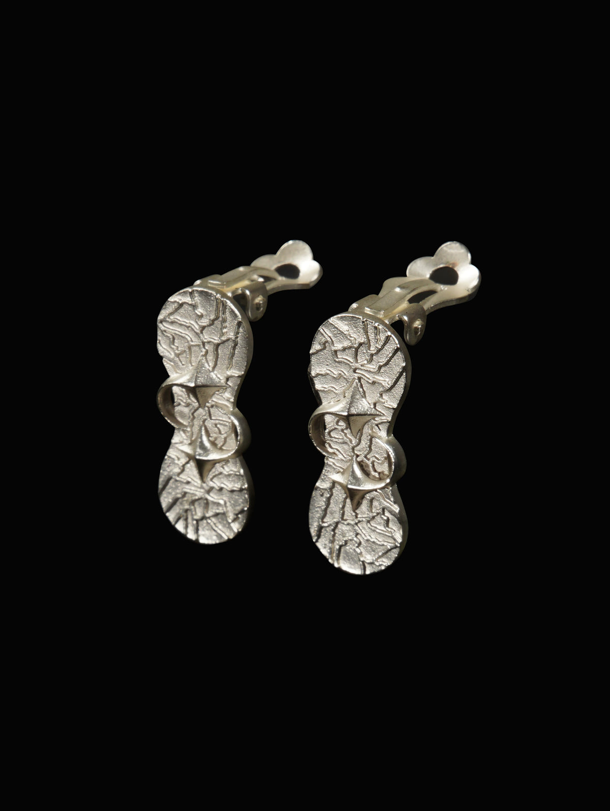 TRENDSETTING BICYCLE CHAIN EARRINGS