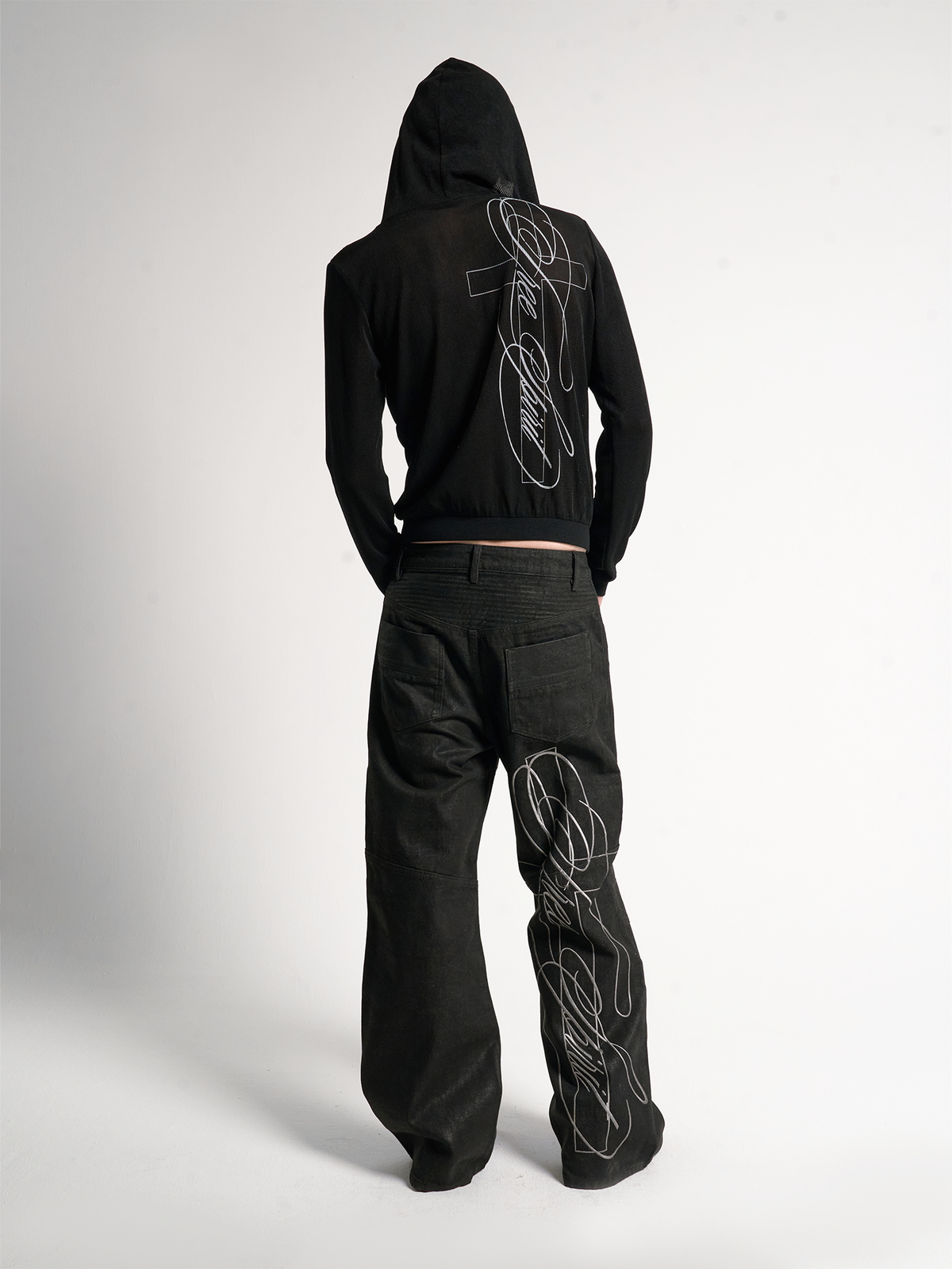 HEAVYWEIGHT BIKER JEANS WITH KNEE PADS