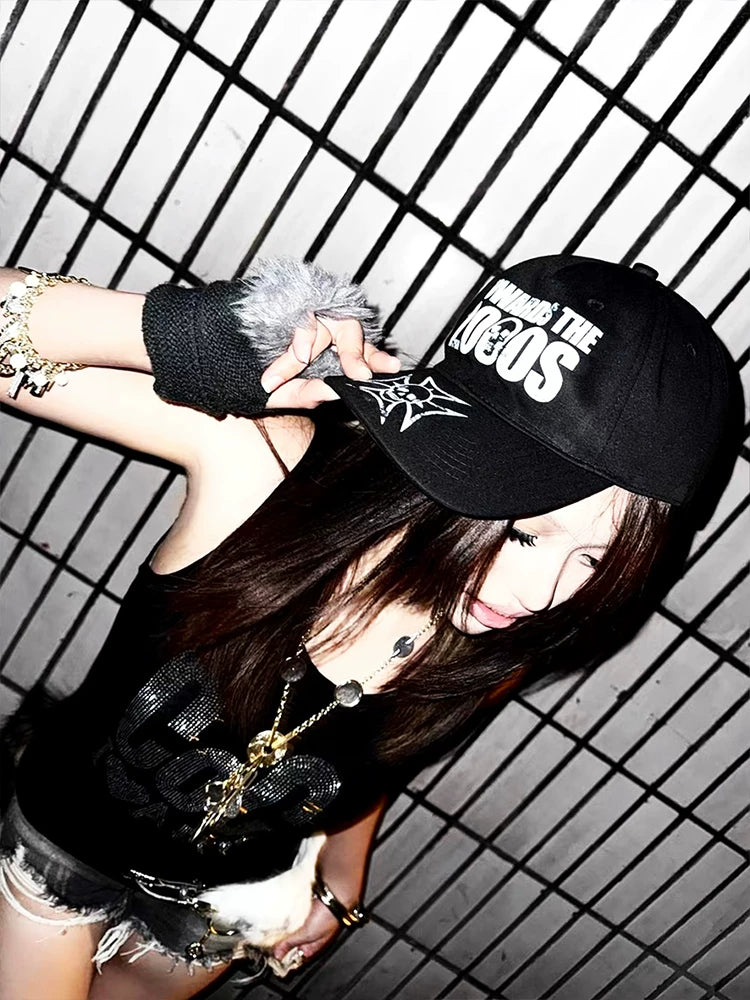 SKULL PRINT CASUAL CAP