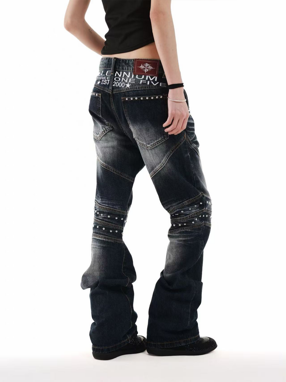 DECONSTRUCTED SKINNY JEANS