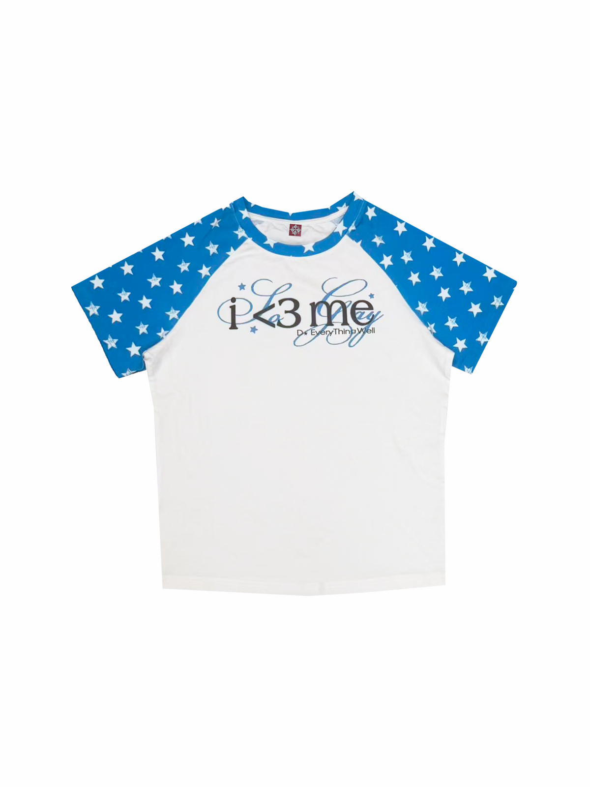 COLORFUL STAR GRAPHIC T-SHIRT