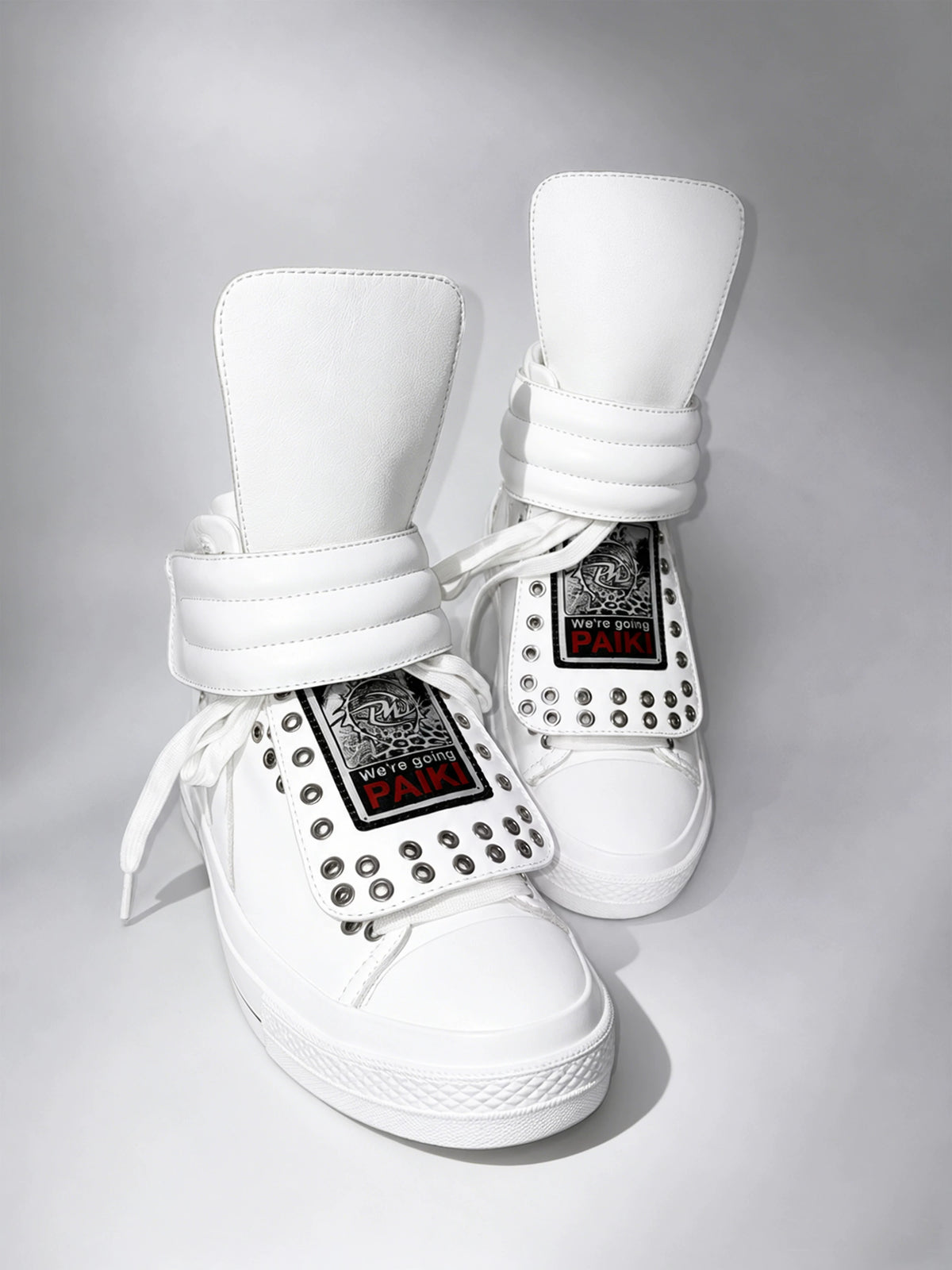 CASUAL HIGH-TOP SNEAKERS WITH INSOLES