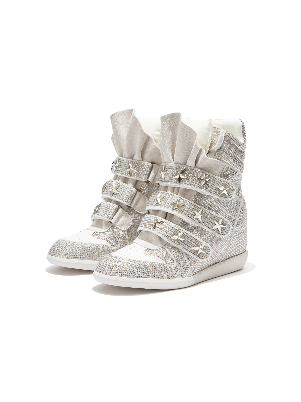 RETRO FLASH DIAMOND SNEAKERS