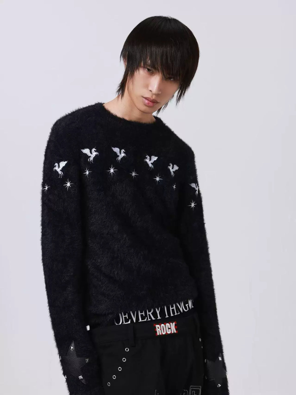 PENTAGRAM MOHAIR SWEATER