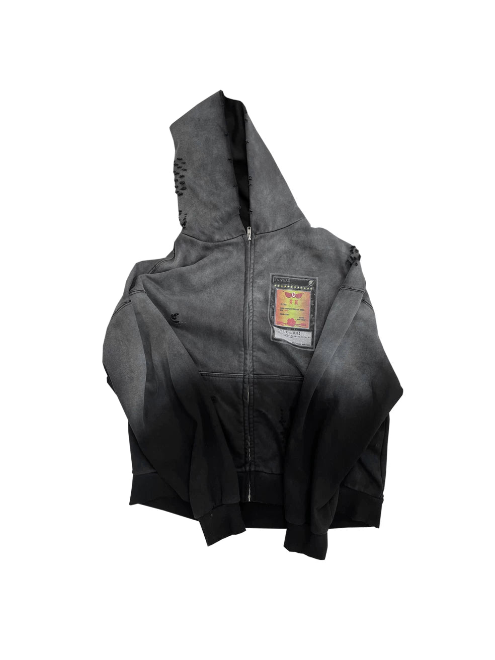 WASHED-OUT STREETWEAR HOODIE