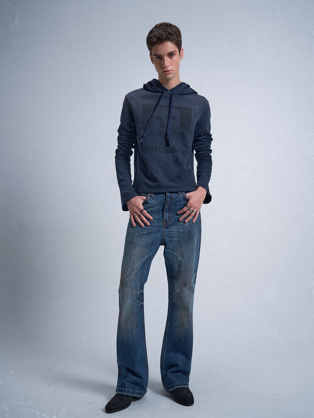 GRADIENT HAZE BLUE SWEATSHIRT
