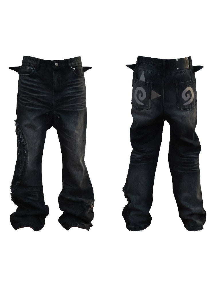 AMERICAN VIBE TERRY MICRO FLARE JEANS