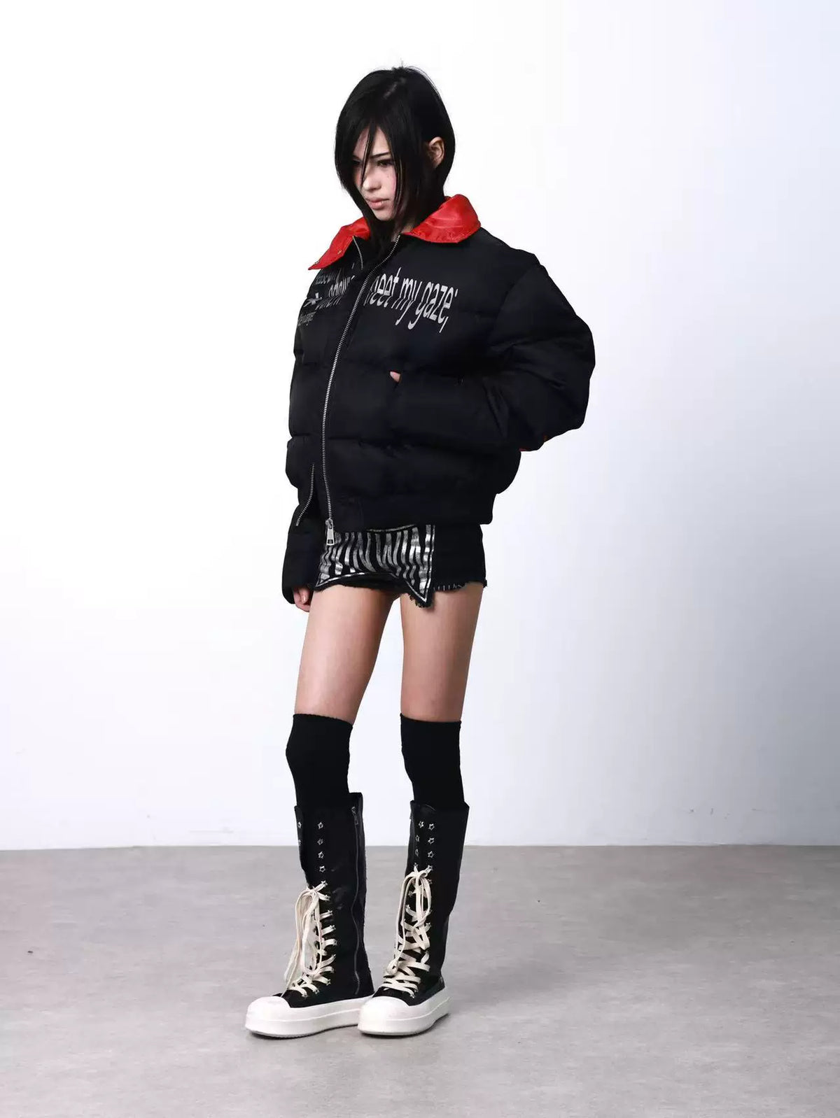 RED STAR COTTON JACKET