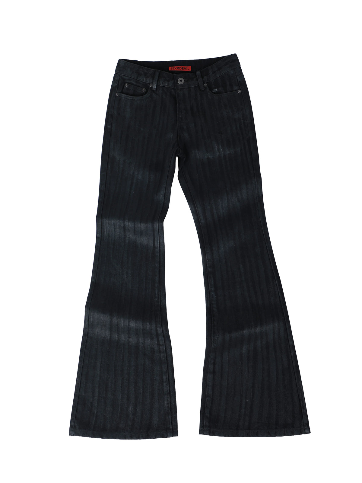 BAMBOO PATTERN SLIM FIT JEANS