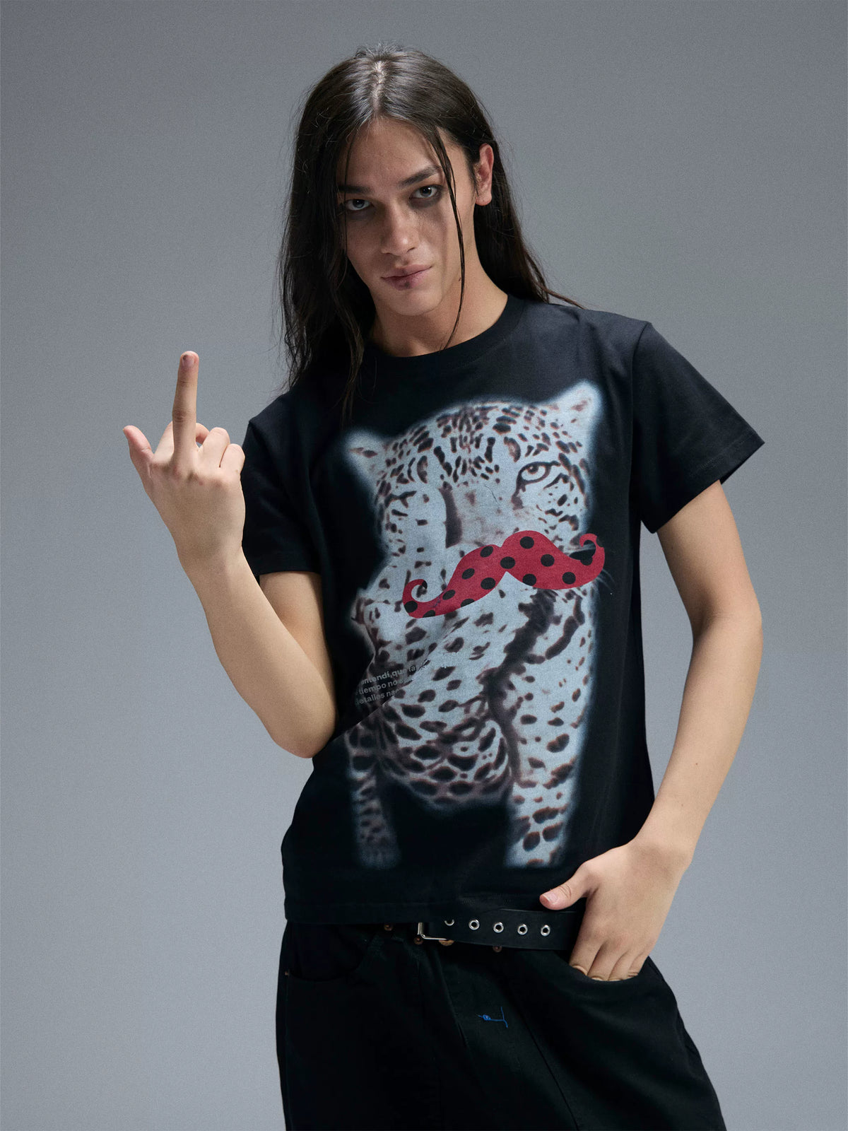 FLORAL SCRIPT STREETWEAR T-SHIRT