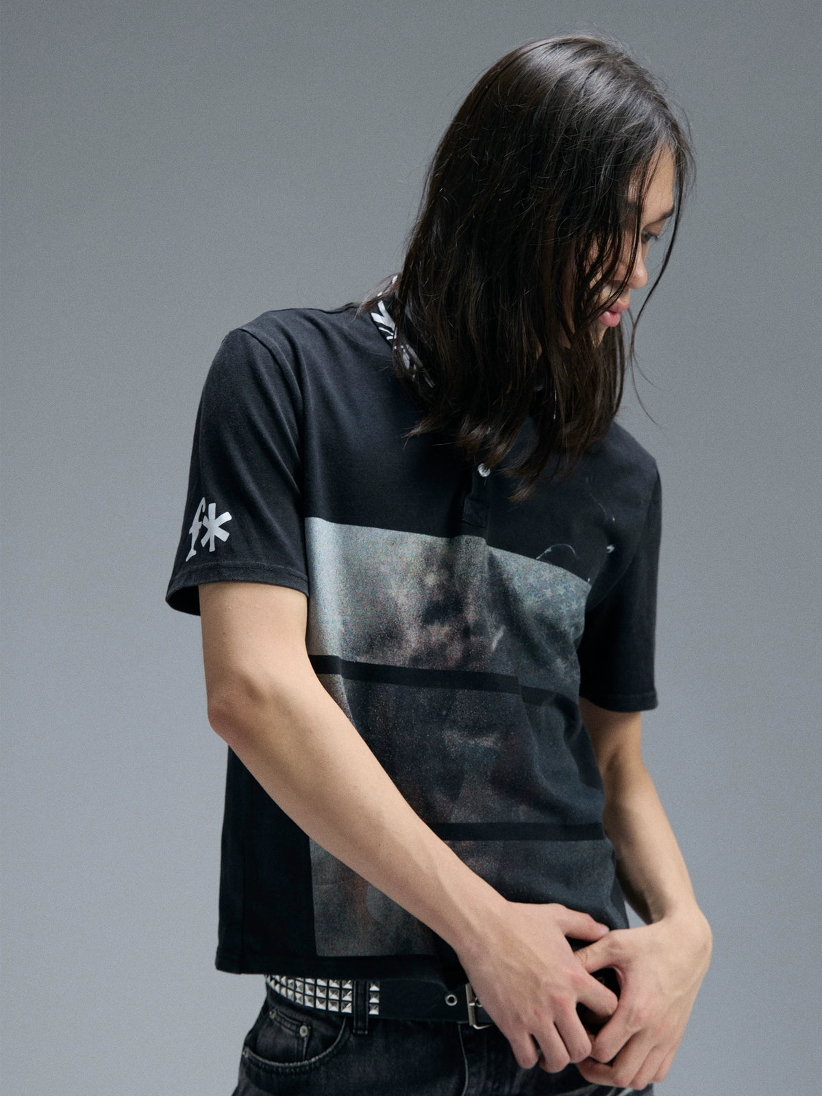 DISTRESSED UNION JACK T-SHIRT