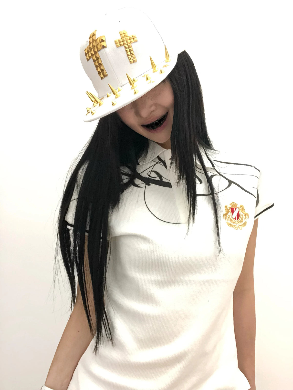 EMBROIDERED WAR HORSE POLO SHIRT