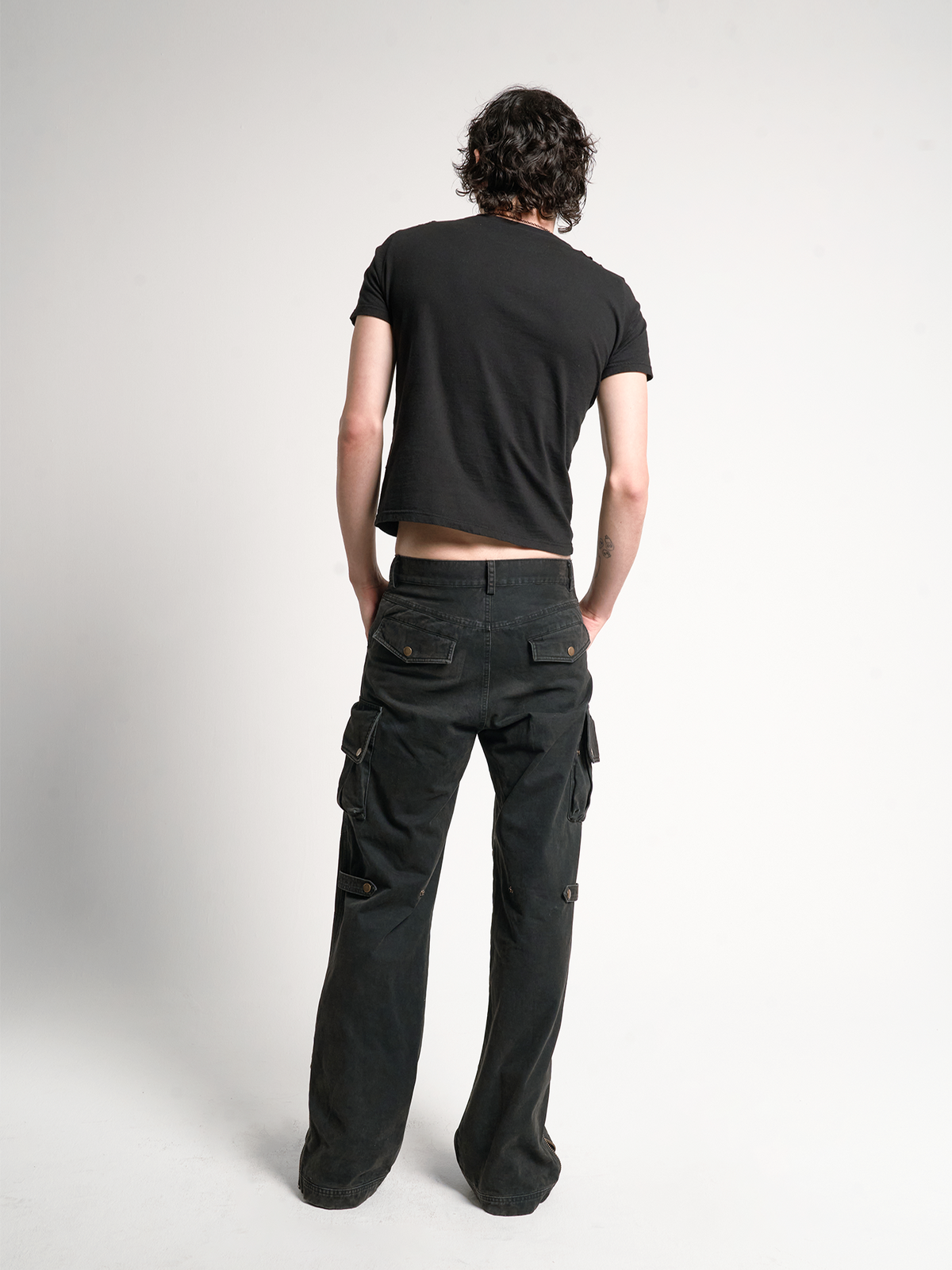 ADJUSTABLE CARGO WORK PANTS
