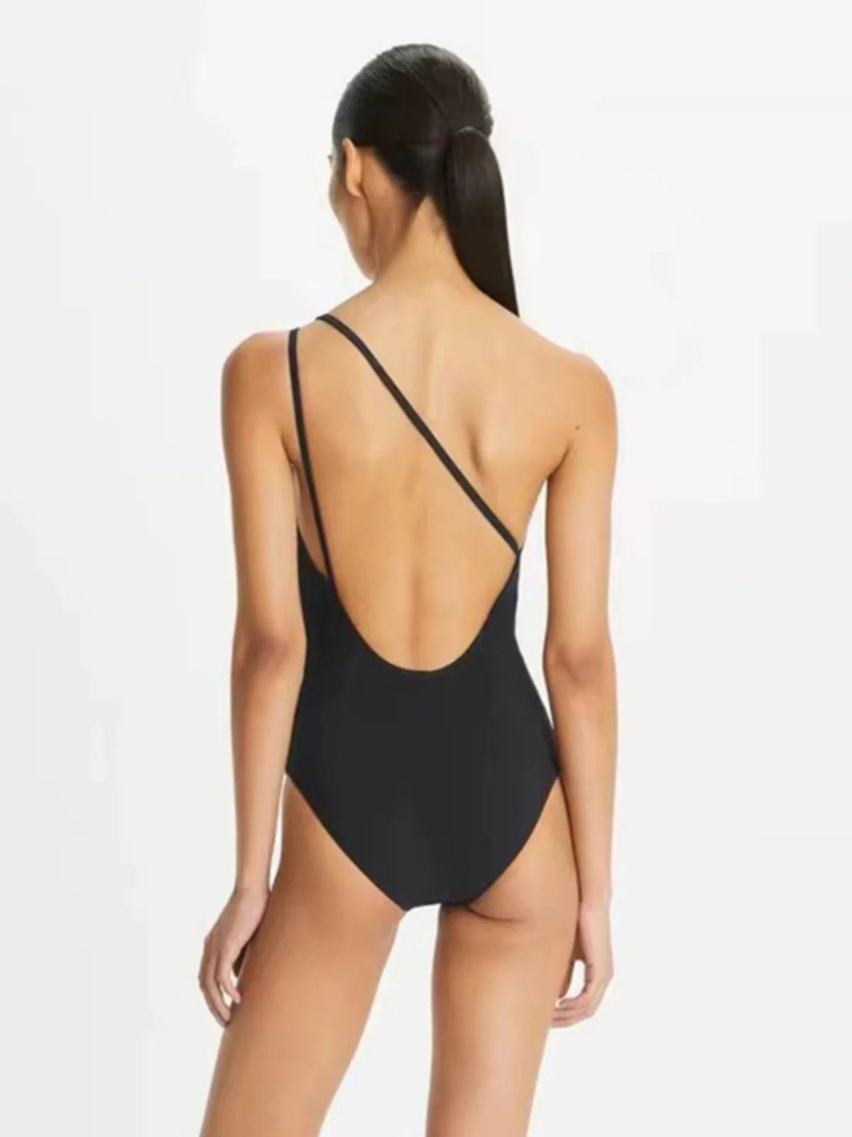 CHIC ONE-SHOULDER BIKINI SET