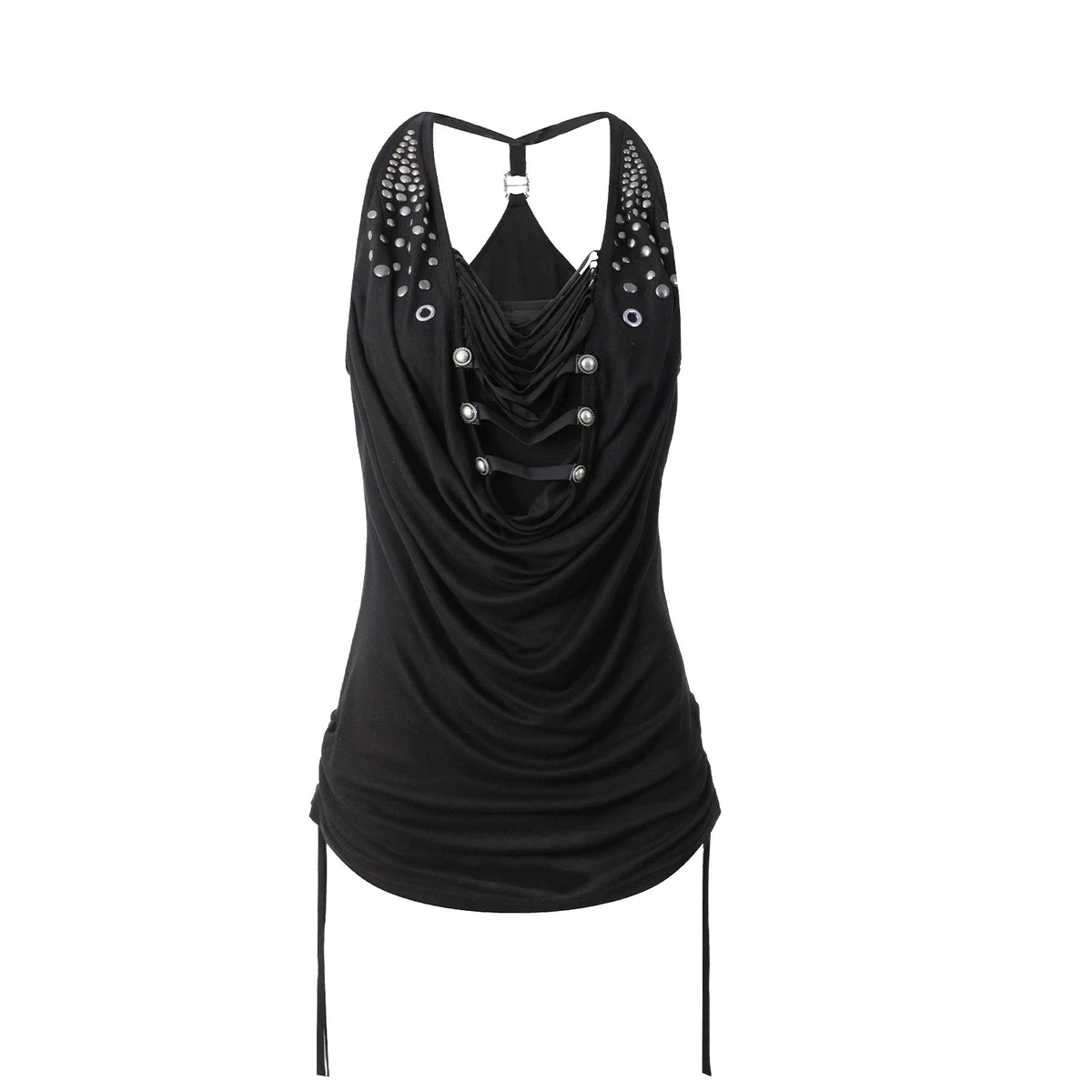 DECONSTRUCTED TASSEL CAMISOLE TOP