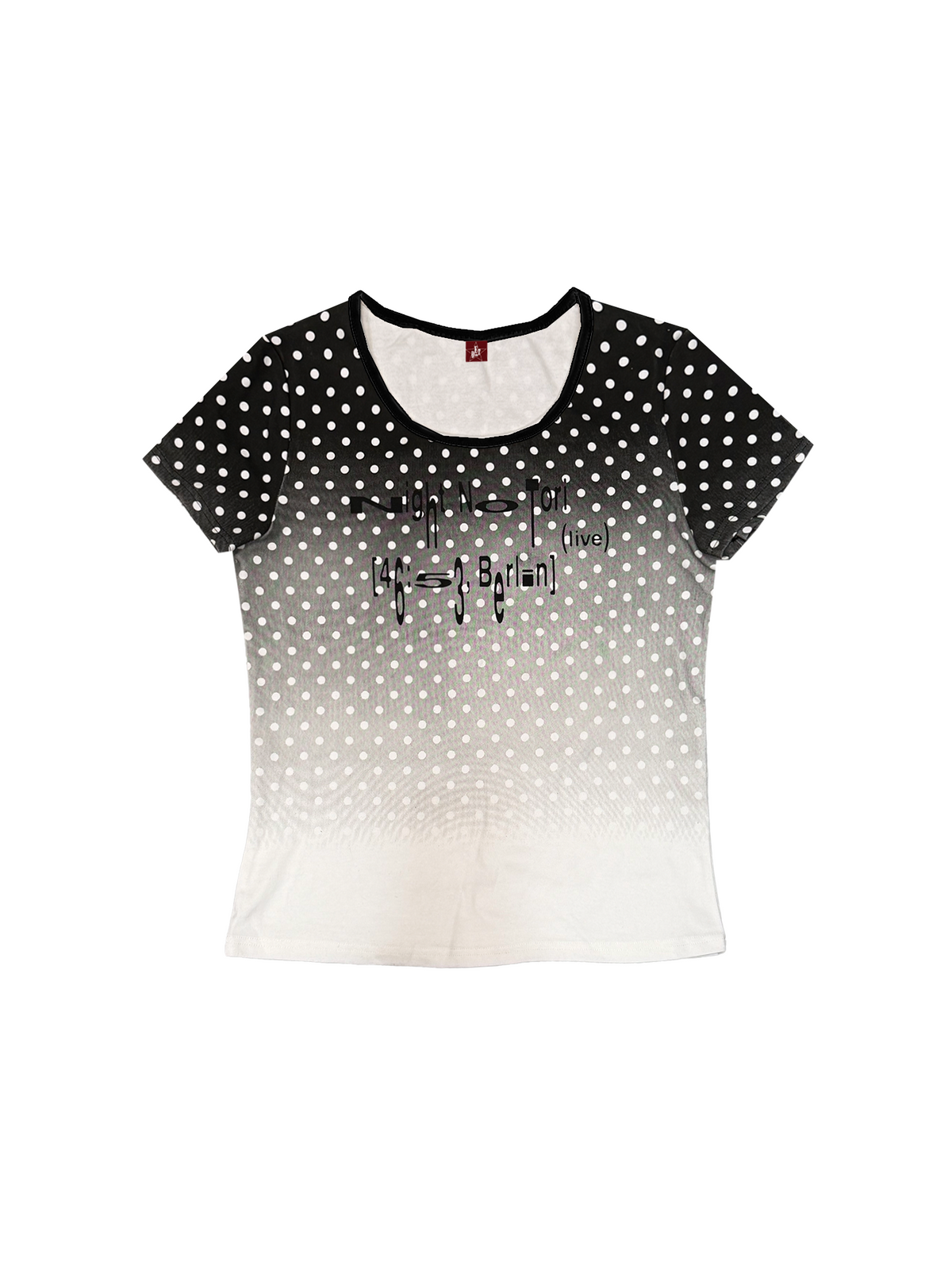 GRADIENT POLKA DOT T-SHIRT