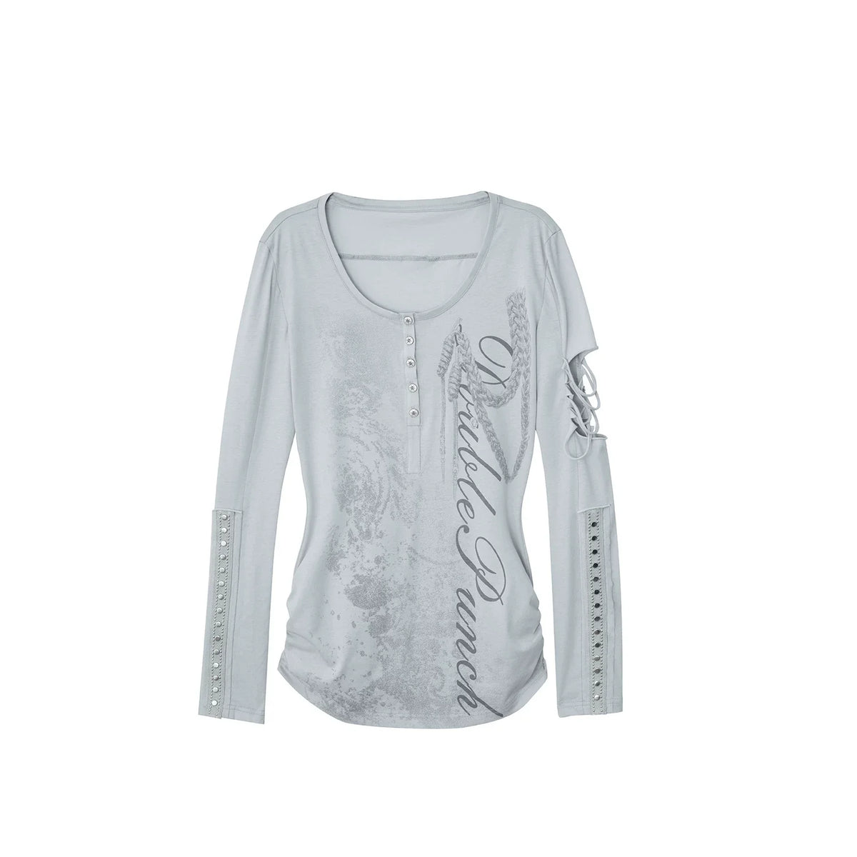 PUNK STYLE LONG SLEEVE T-SHIRT