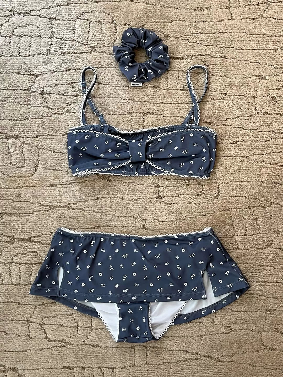 BANDEAU STRAPLESS BIKINI SET