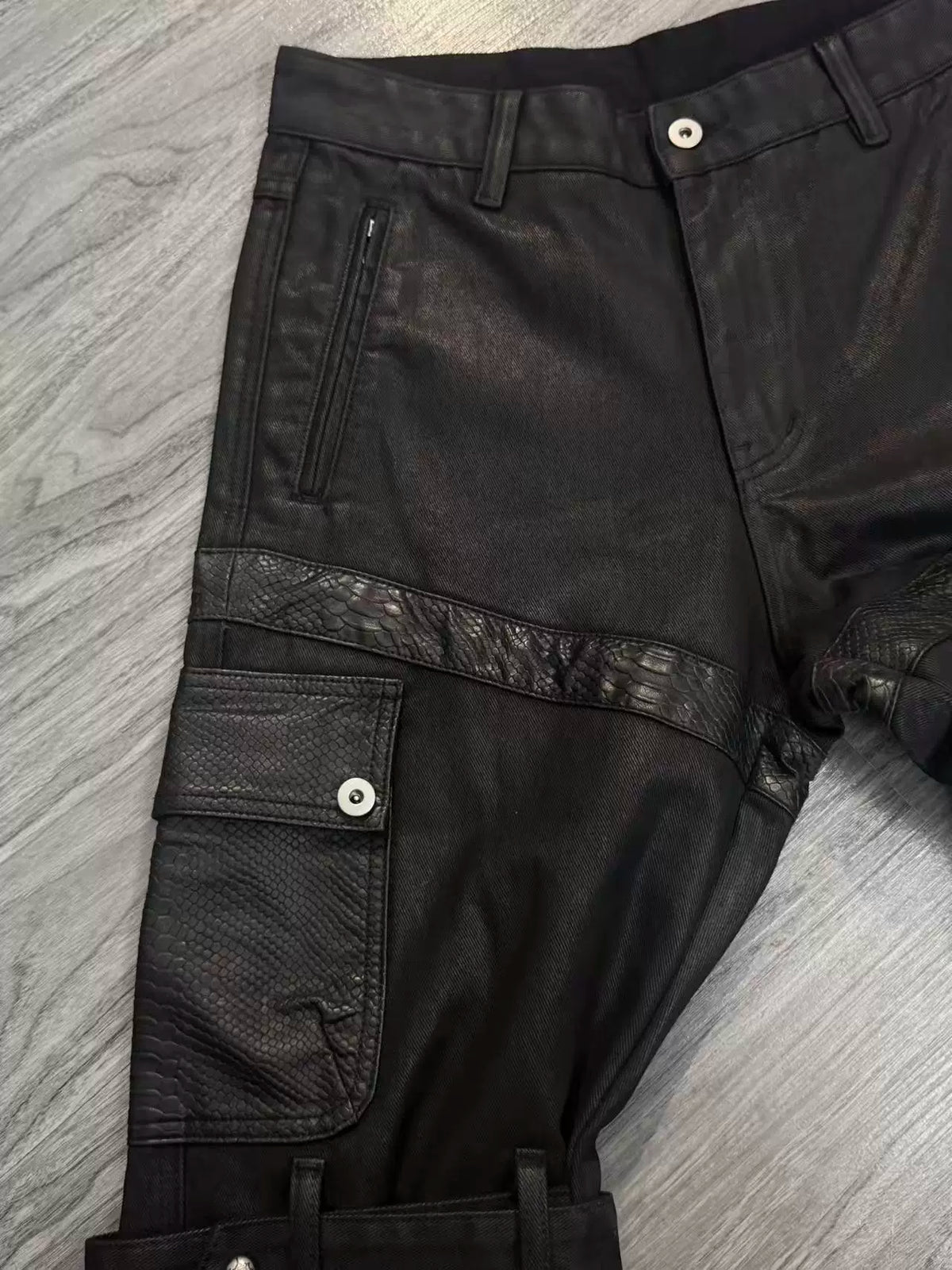 DECONSTRUCTED HEAVY DUTY JEANS