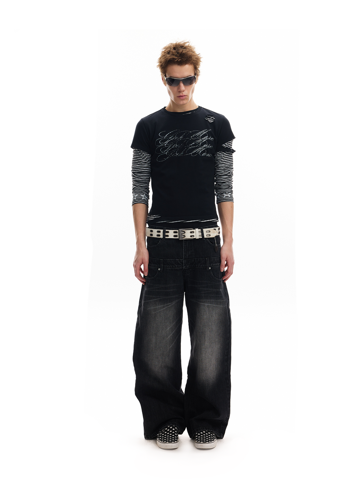 NO E MOSEN SLASHED TEE