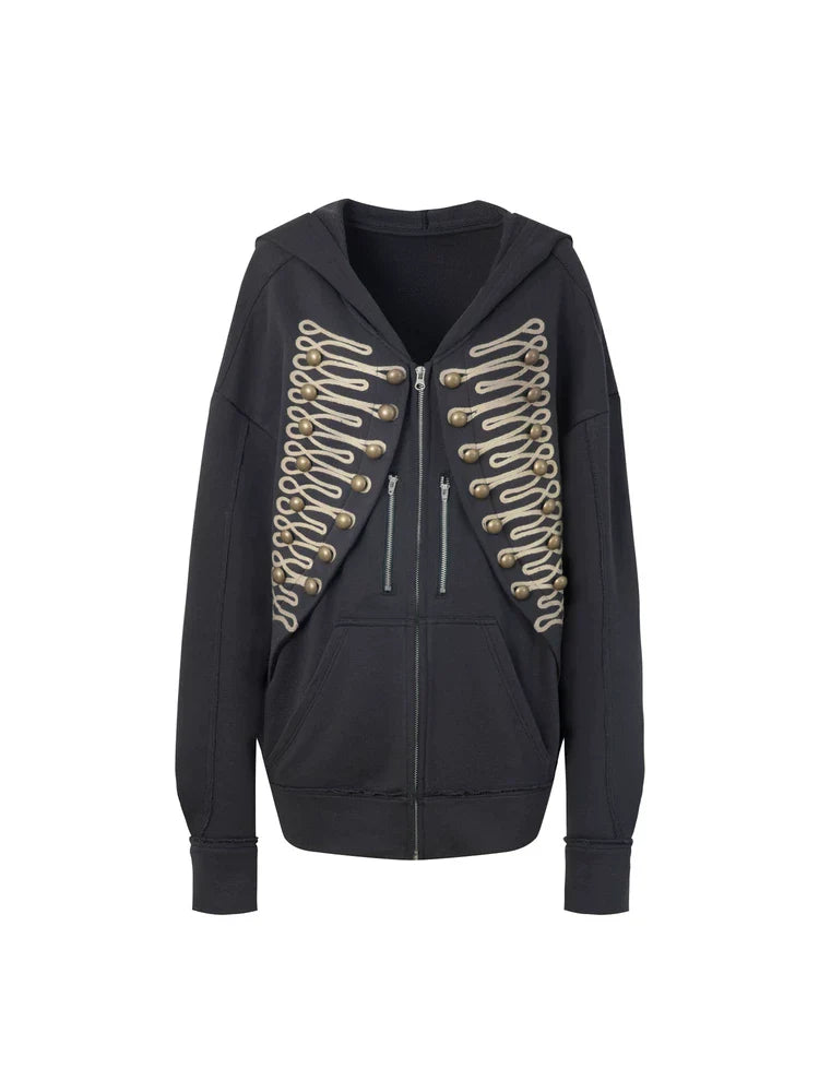 NAPOLEON STYLE HOODIE JACKET