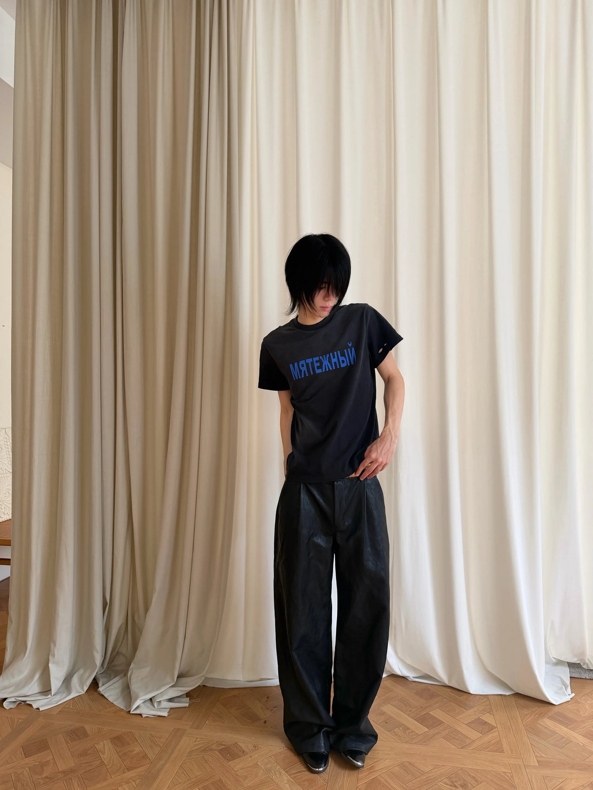 WASHED RUSSIAN DYE TEE