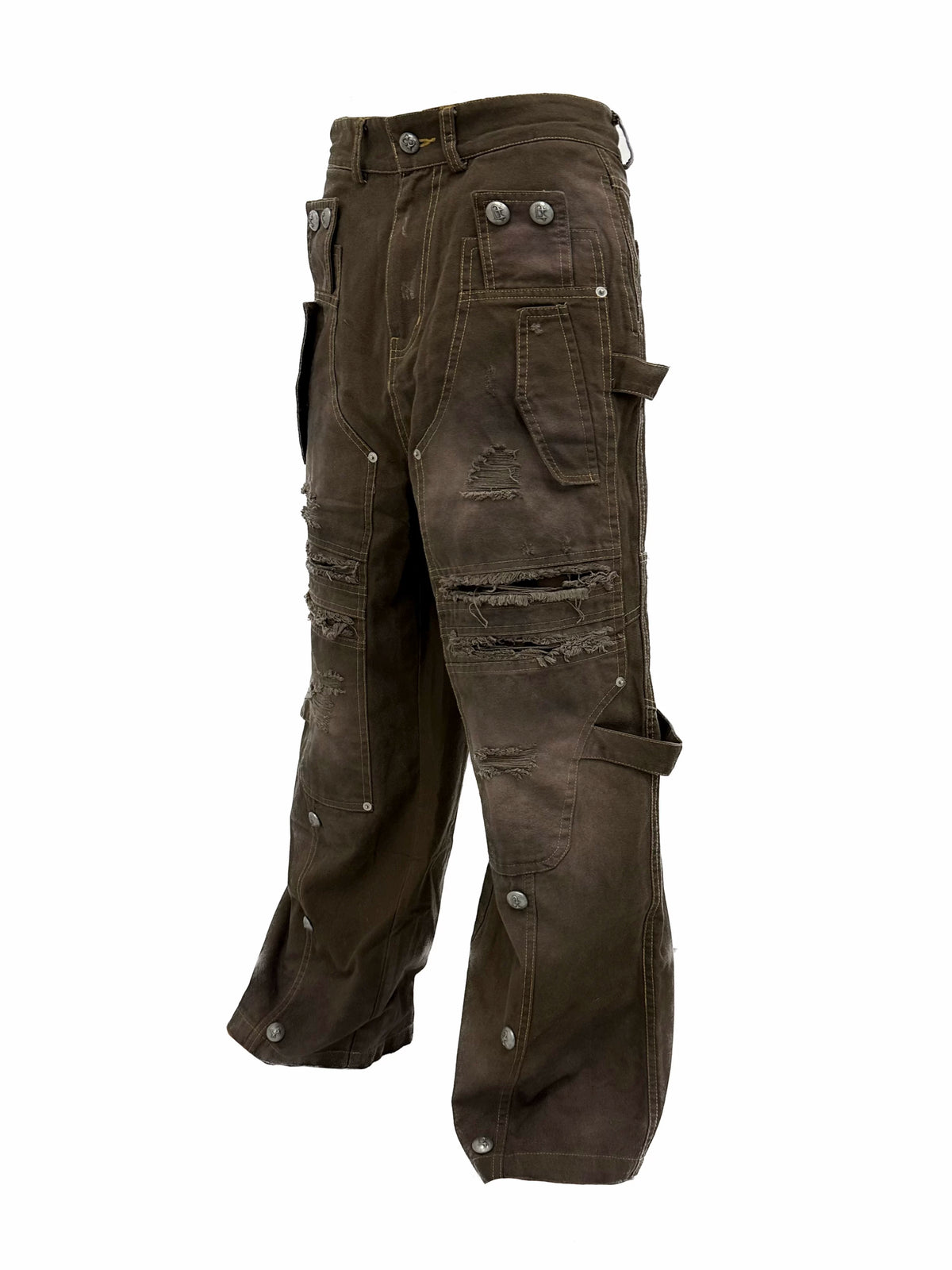 DISTRESSED WORK PANTS TREND