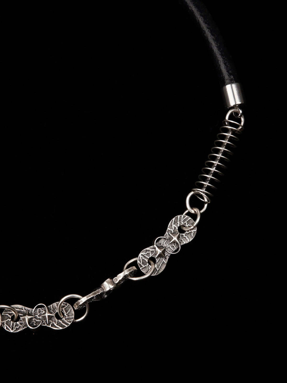 RETRO LEATHER ROPE NECKLACE