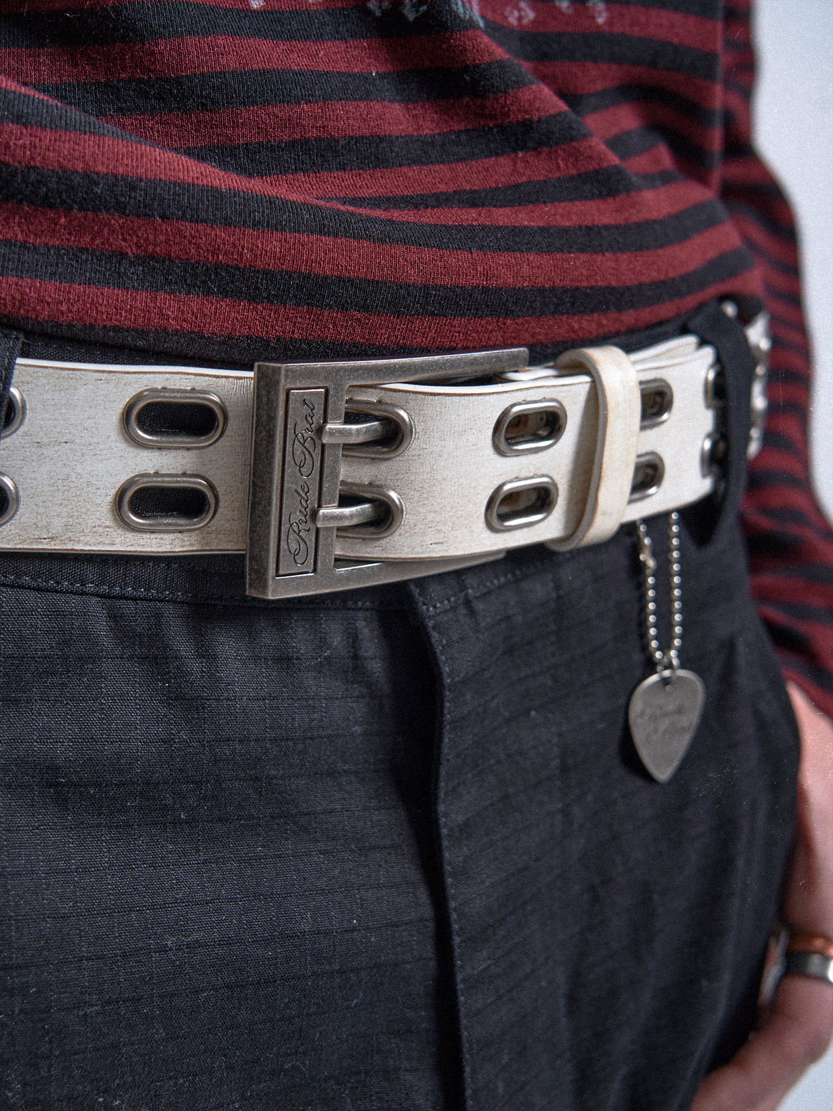 BAD BOY PUNK LEATHER BELT