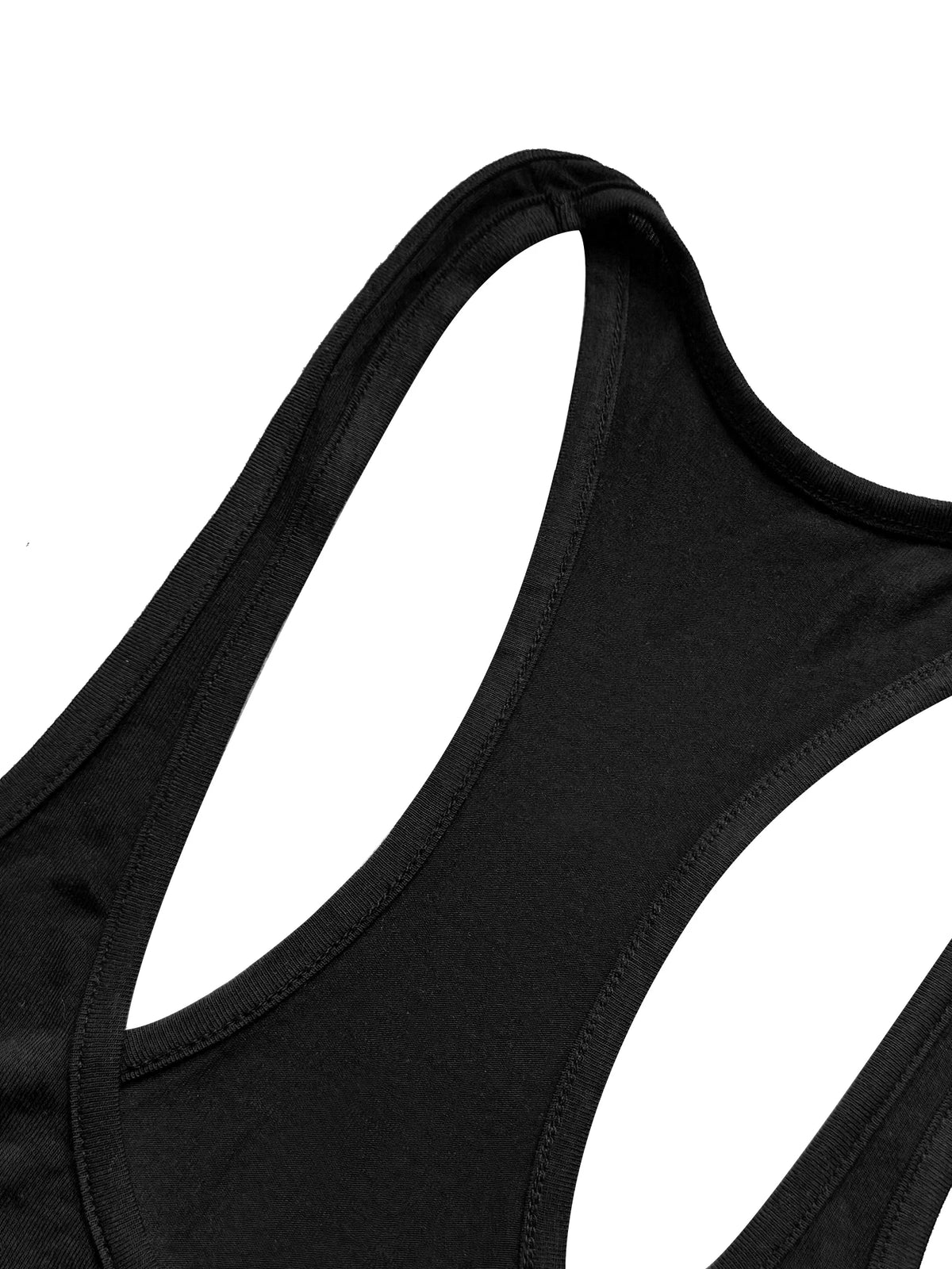 SUPER STRETCHY SILVER TANK TOP