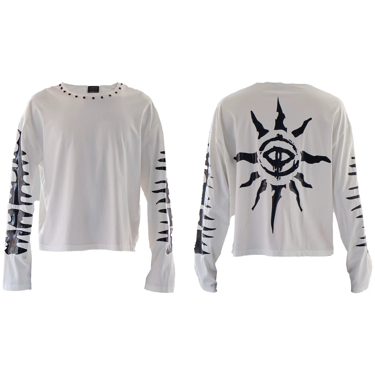 CTHULHU EYE PRINT LONG SLEEVE TOP
