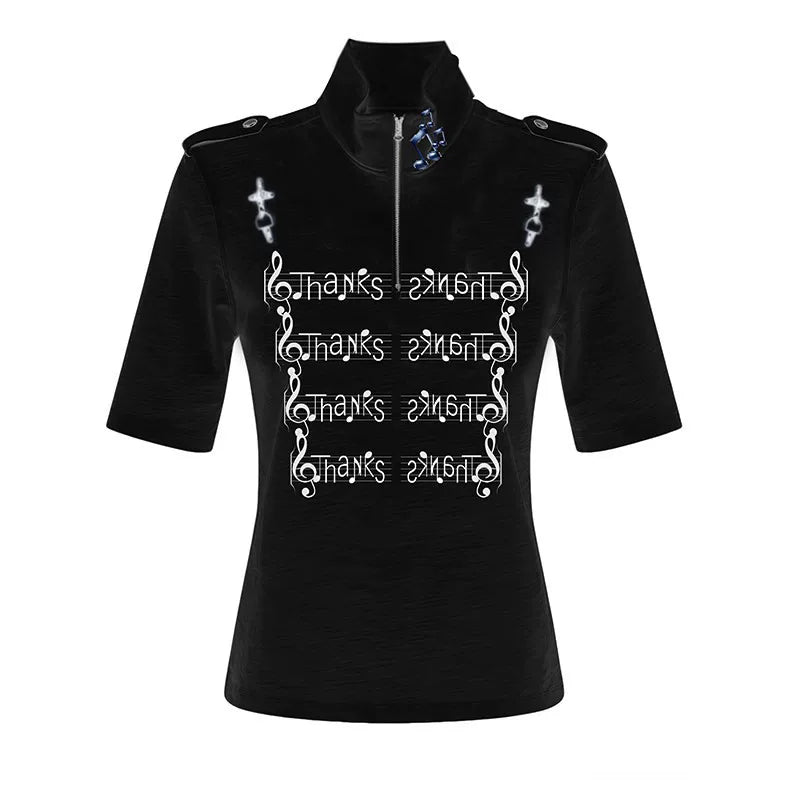 SLIM FIT HENLEY T-SHIRT