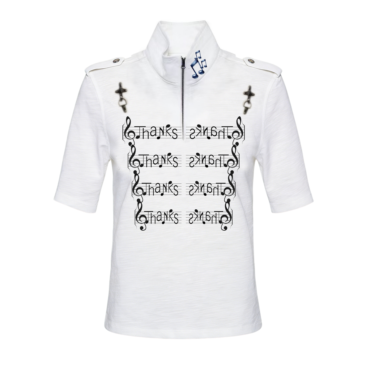 SLIM FIT HENLEY T-SHIRT