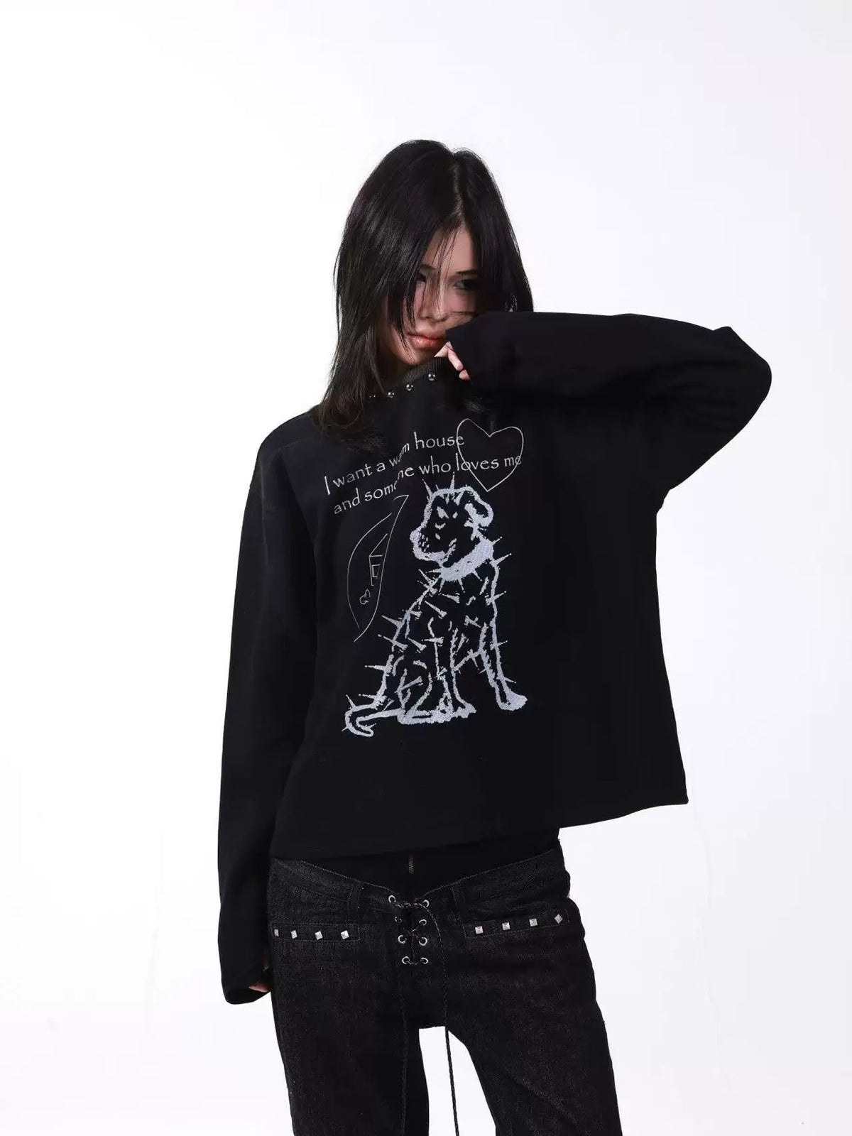 COZY LOVE HOUSE SLOGAN TEE