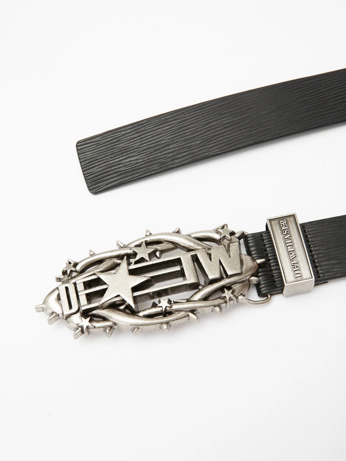EMBOSSED LEATHER BELT