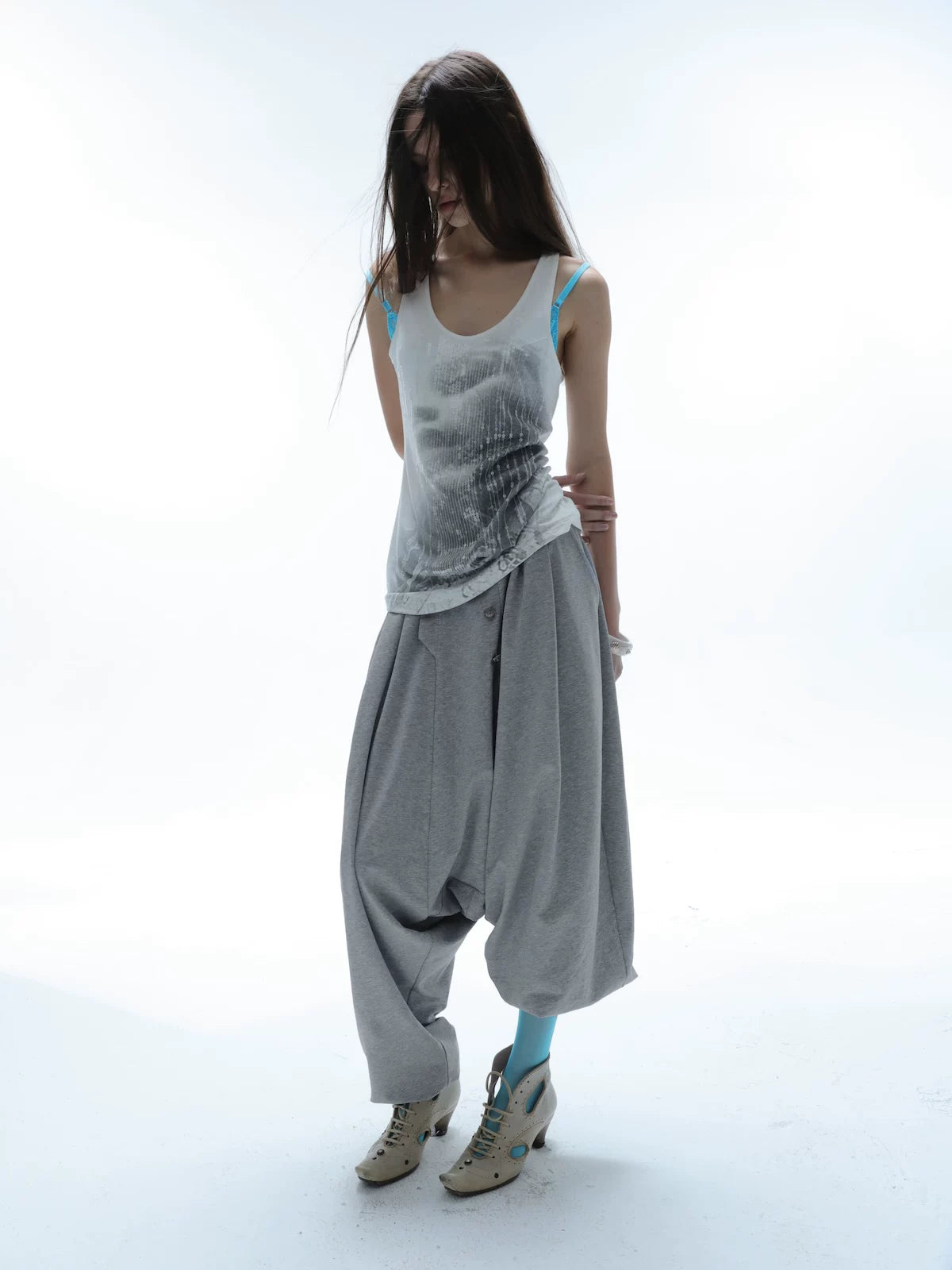 RETRO HAREM PANTS