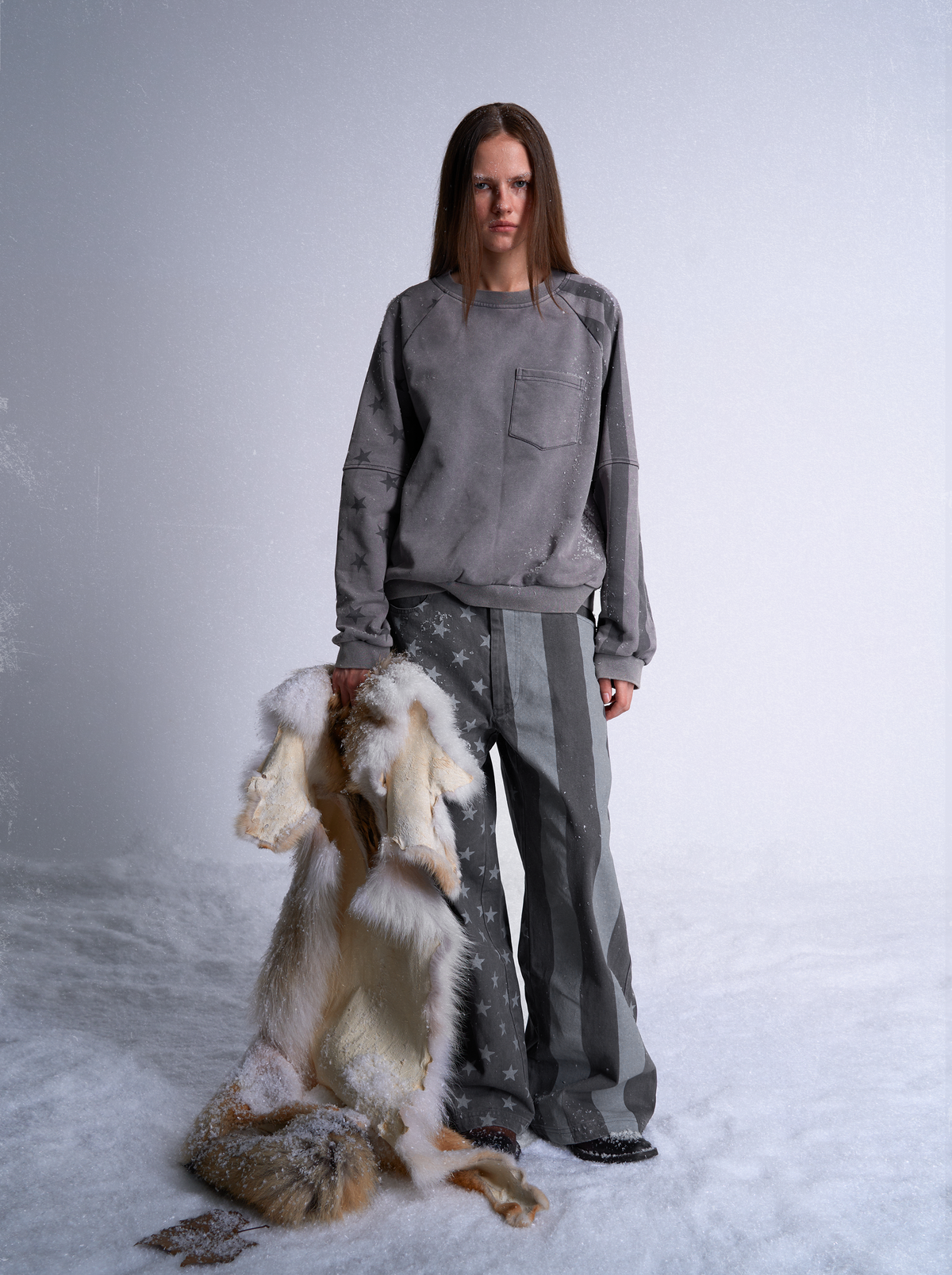 HAZE GRAY EAGLE SWEATSHIRT