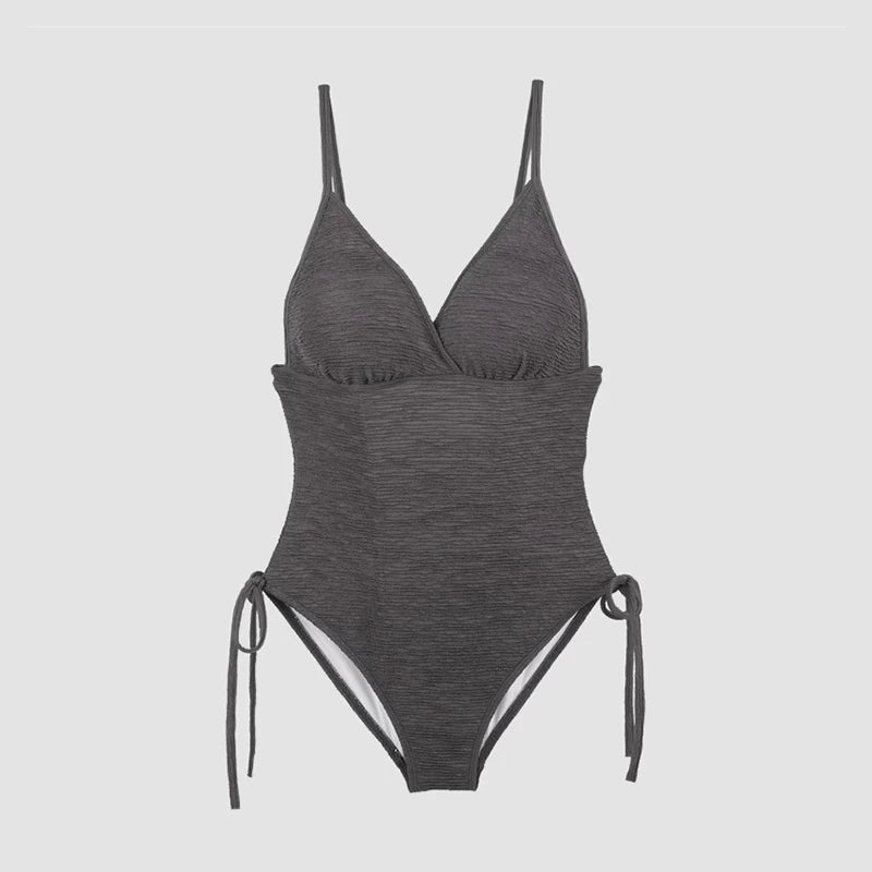 DOPAMINE V-NECK SWIMSUIT