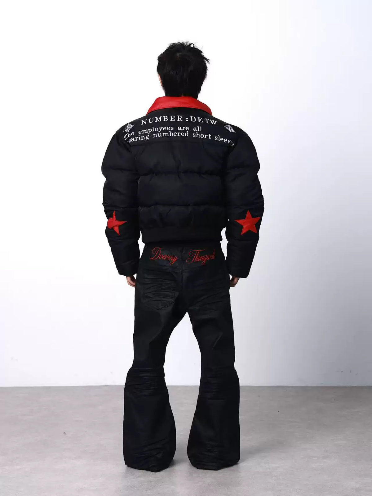 RED STAR COTTON JACKET