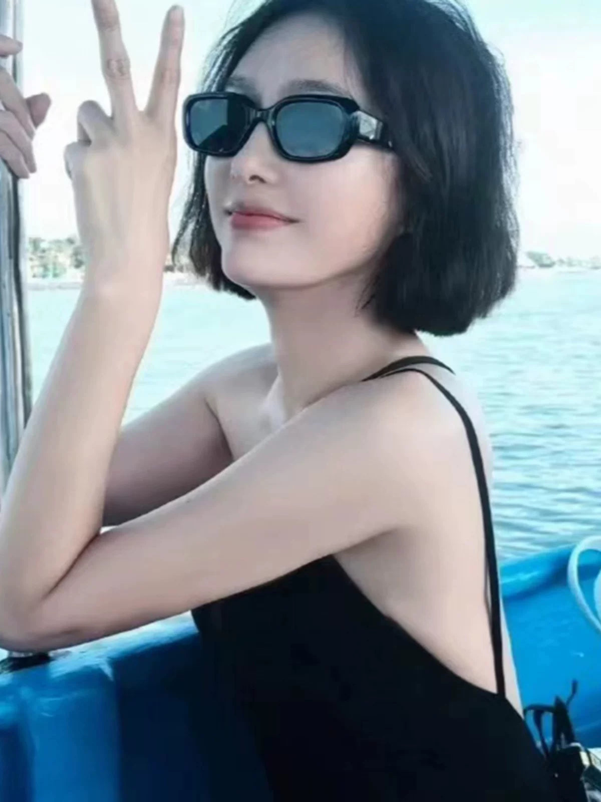 CHIC ONE-SHOULDER BIKINI SET
