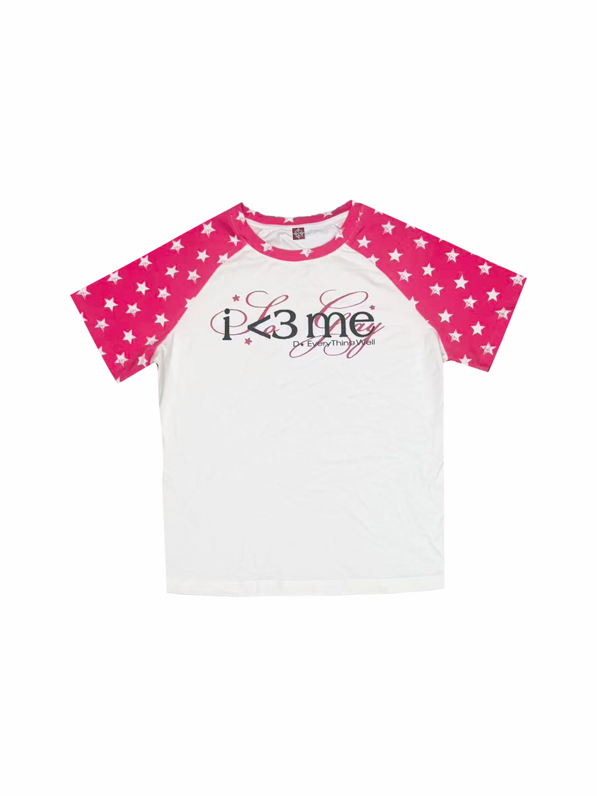COLORFUL STAR GRAPHIC T-SHIRT