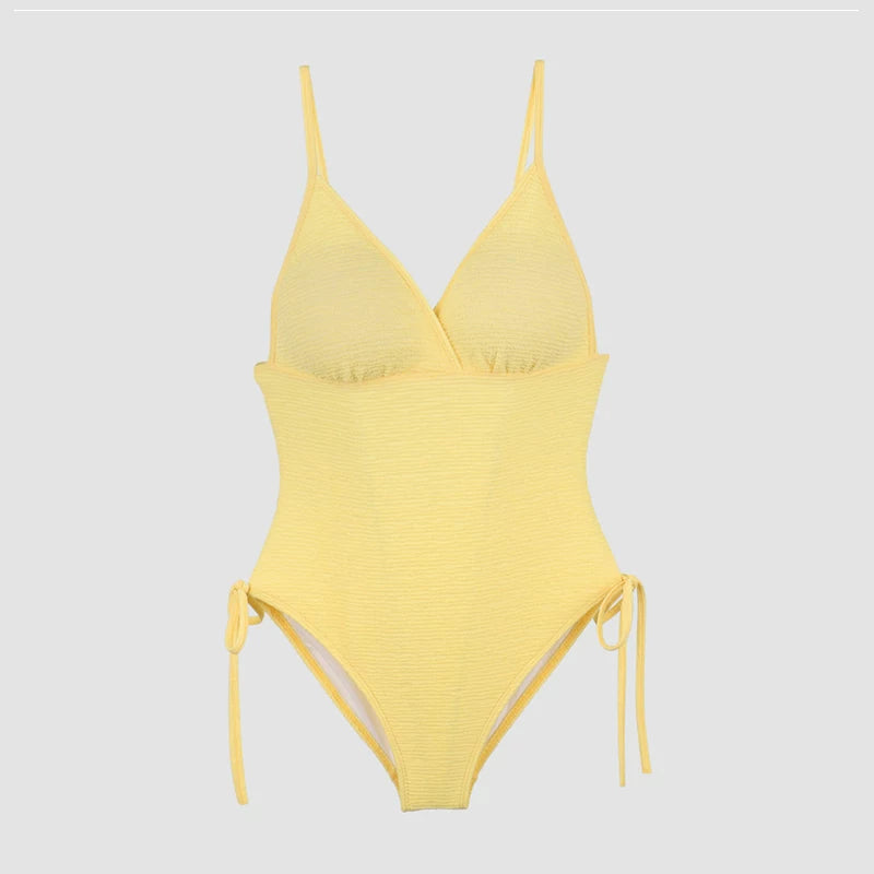 DOPAMINE V-NECK SWIMSUIT