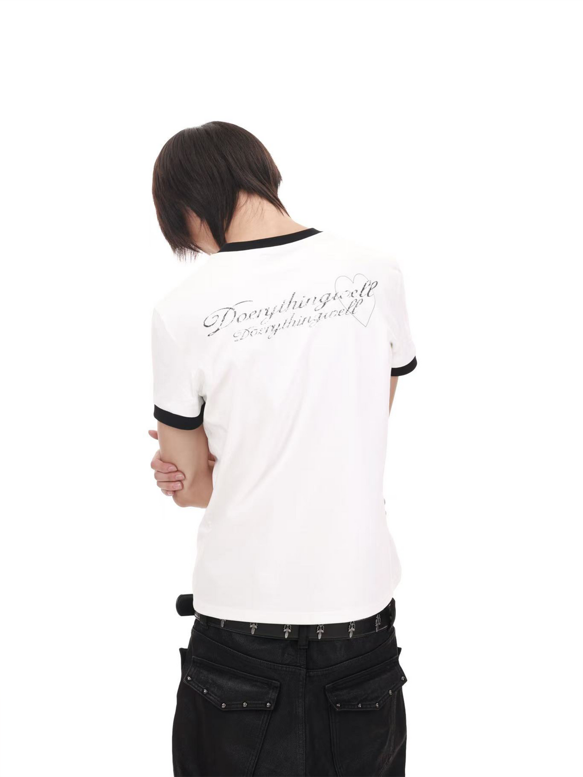 ANGEL OF LOVE SPLICED TEE