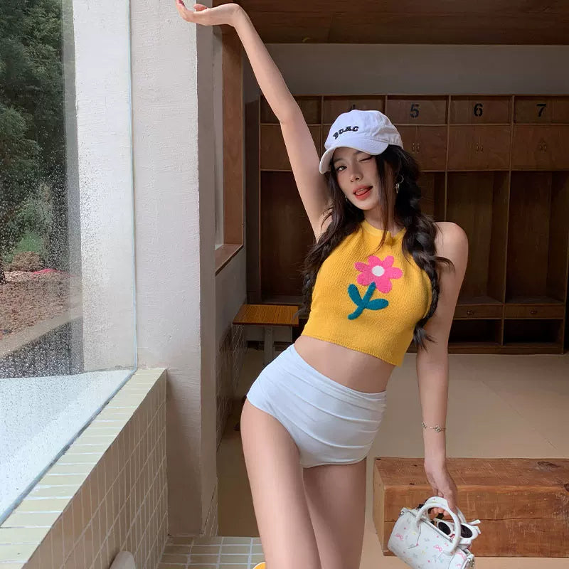 HIGH-WAISTED SWIM SET